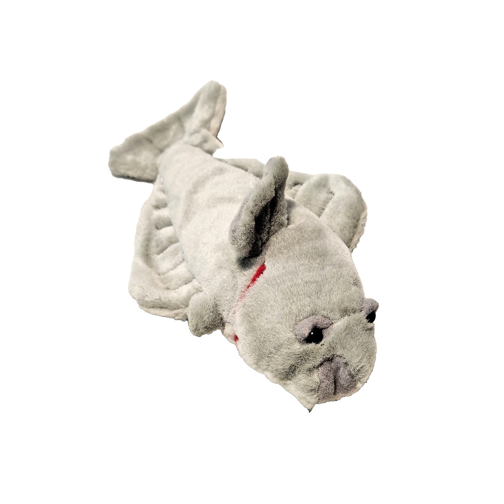 Gray Pacific Halibut Fish Realistic Plush Lifelike Stuffed Animal Soft Toy 12"